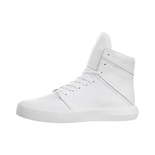 Supra Camino Skate Shoes Mens - White | UK 16N2G44
